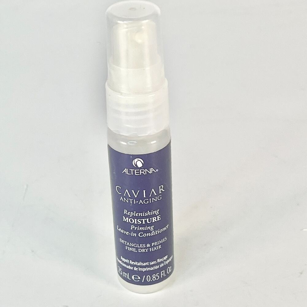 Alterna Caviar Anti-Aging Replenishing Moisture Leave-In Hair Primer .85oz New
